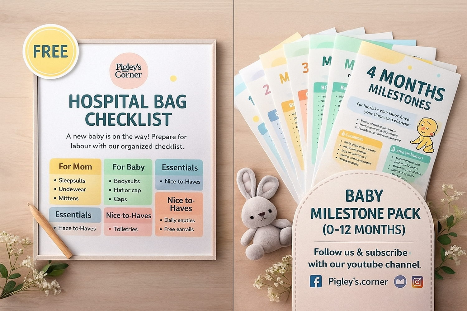 Baby Printables & Digital Downloads