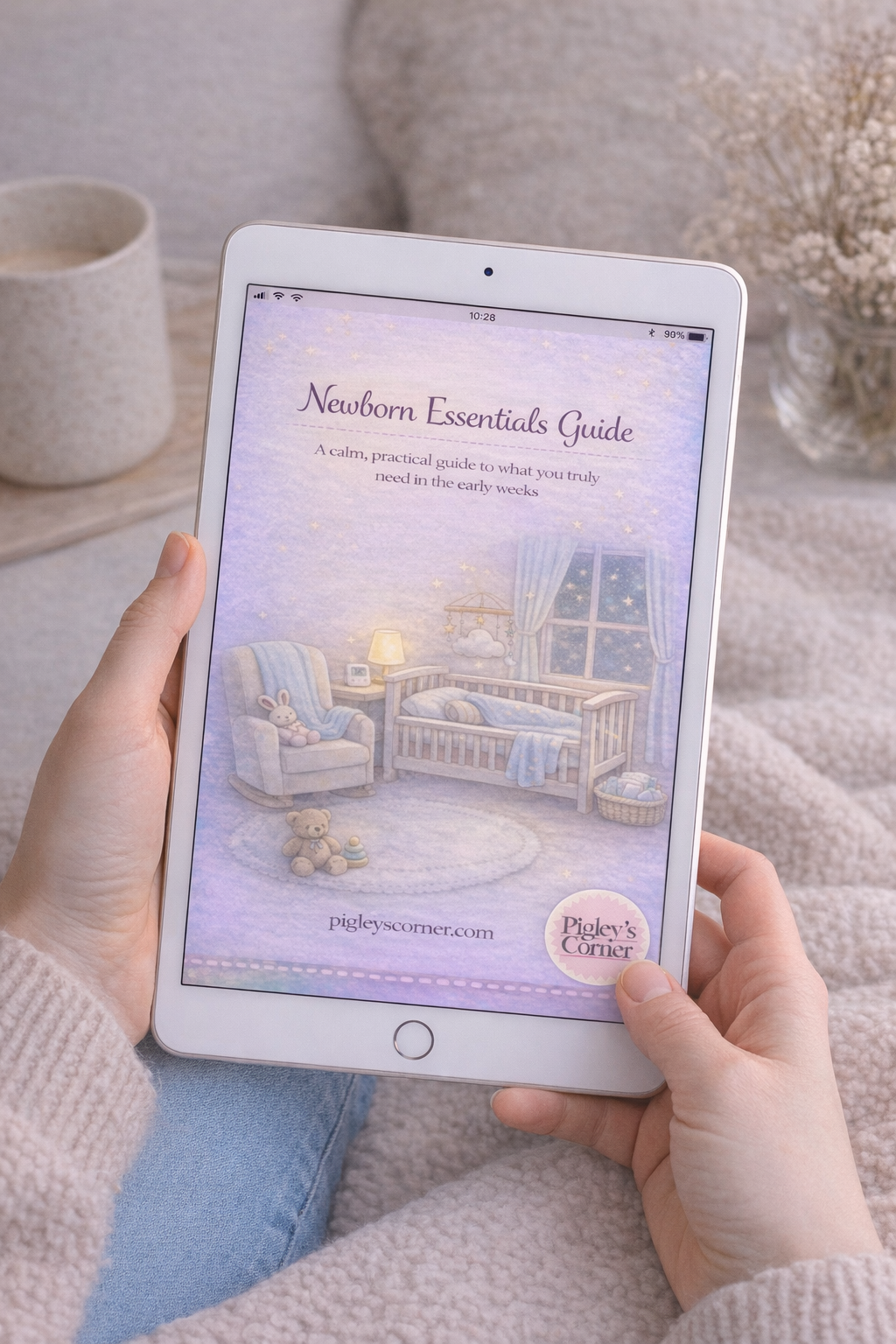 Guide des essentiels pour nouveau-nés (Ce dont vous avez vraiment besoin pour bébé – Téléchargement PDF numérique)