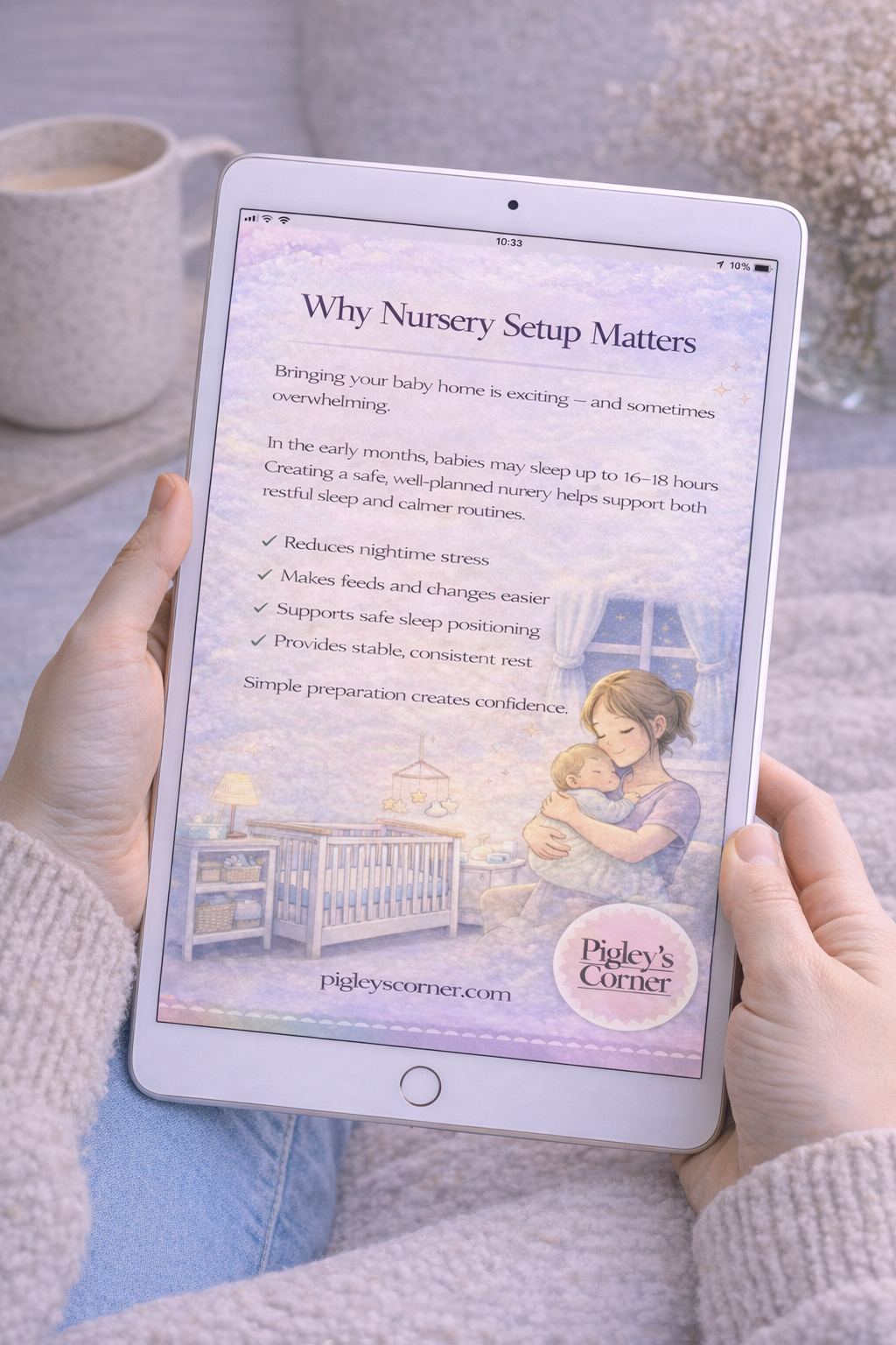 Nursery Setup & Safety Planning Guide (Digital PDF UK)