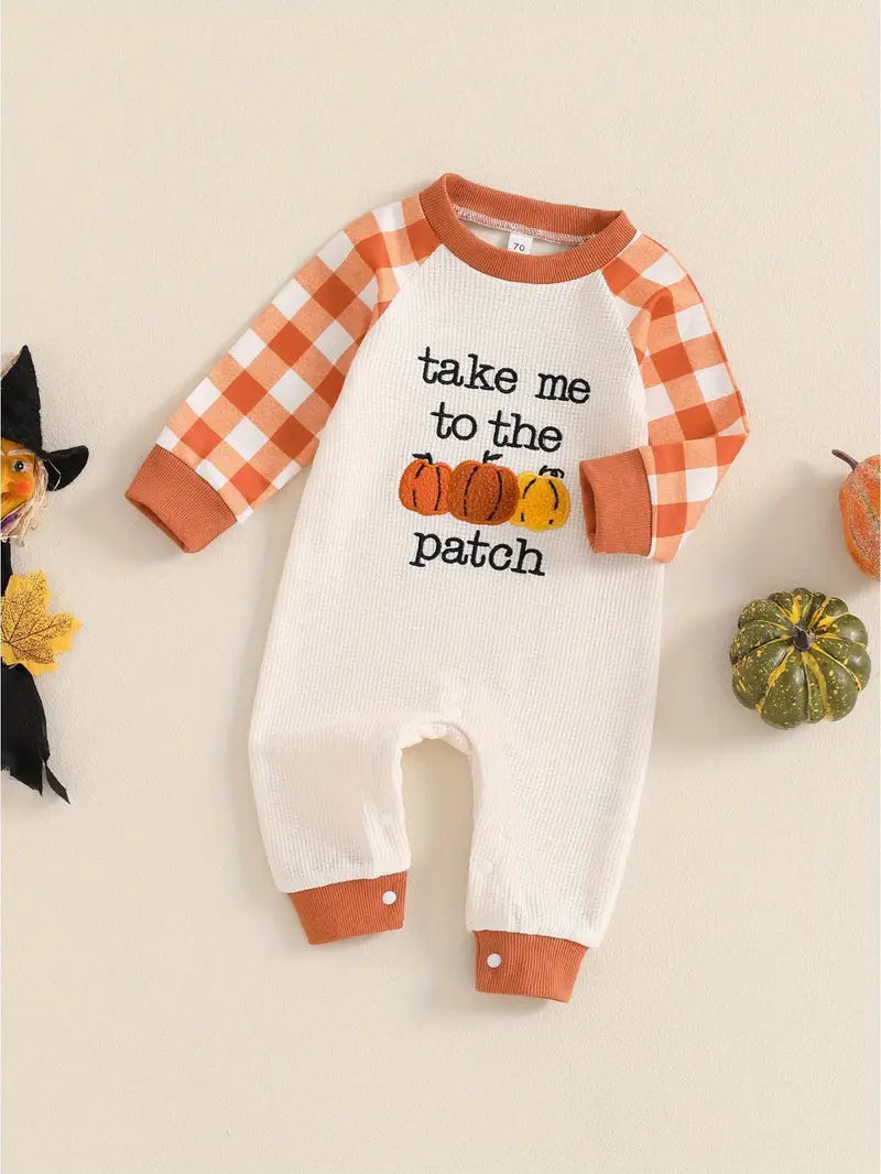 Pumpkin Baby Grow