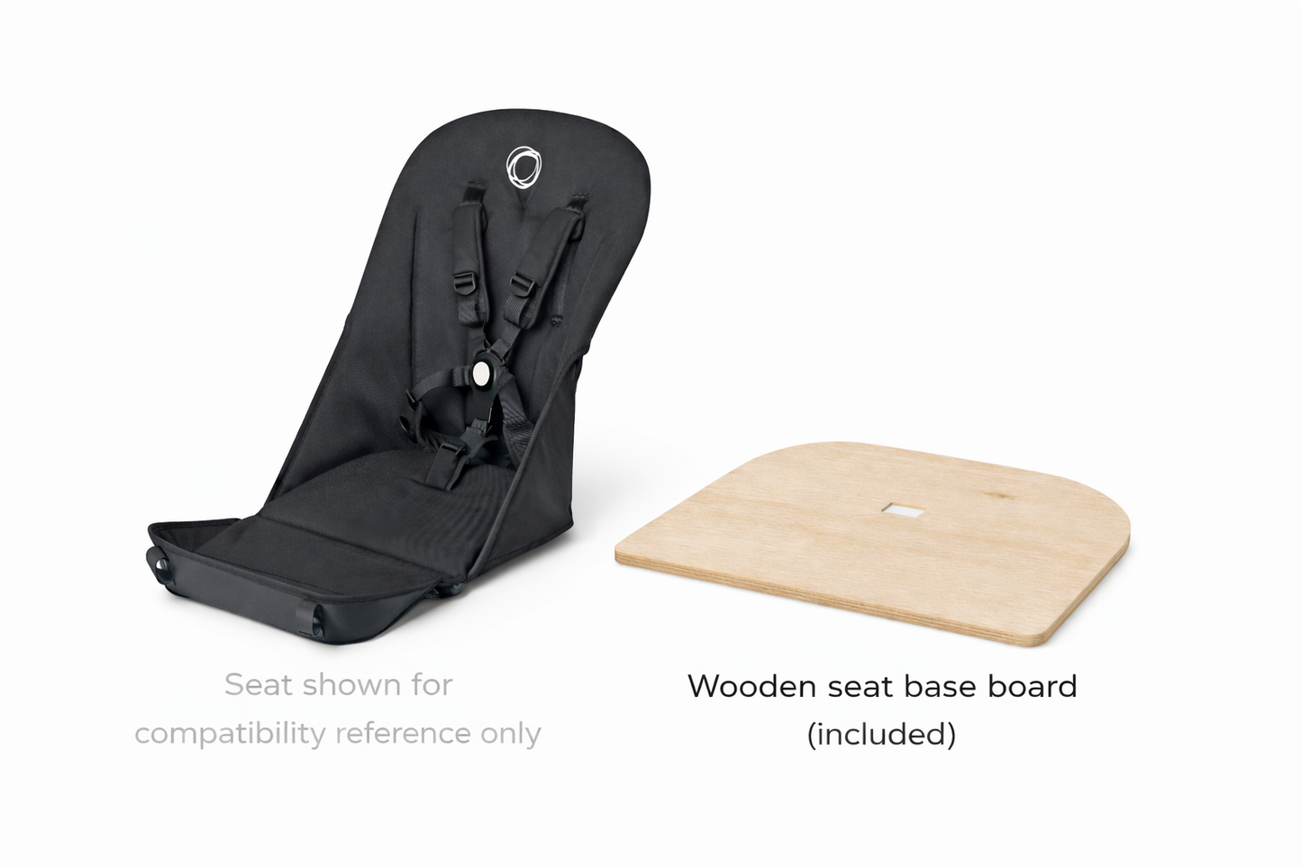 Planche de siège de poussette Bugaboo Cameleon 3 – Base de siège de rechange