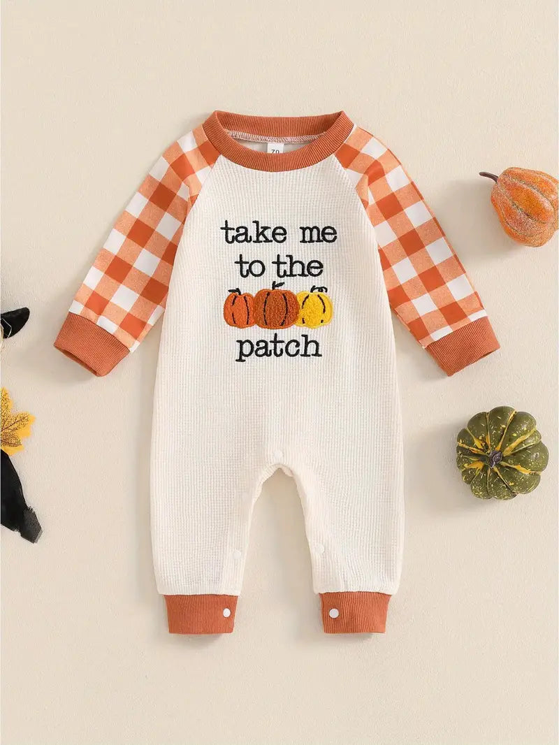 Pumpkin Baby Grow